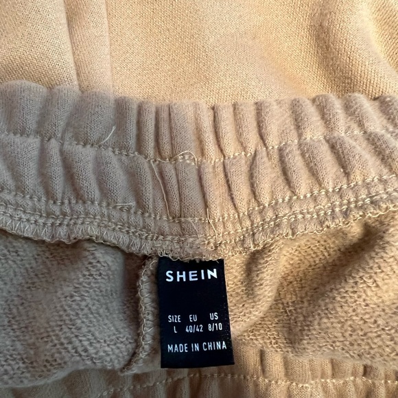 Tan shorts from Shein, size large - Picture 3 of 3